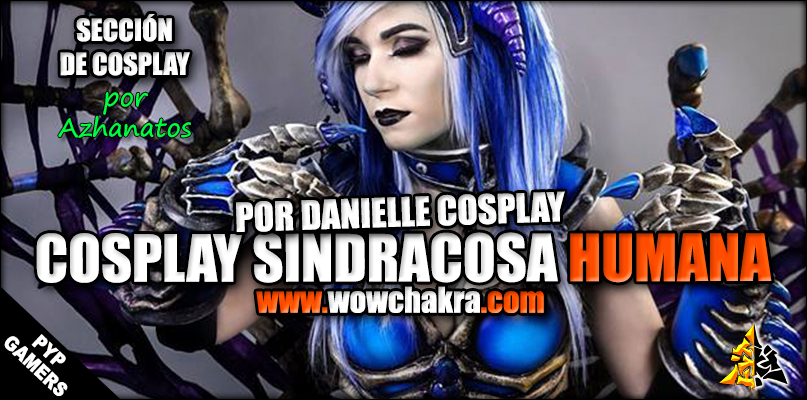 Cosplay de Sindragosa humana por Danielle Cosplay
