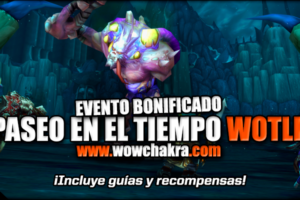 Evento bonificado Paseo en el Tiempo Wotlk