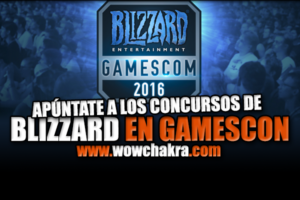 Concursos de Blizzard en Gamescom 2016
