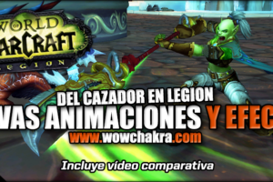 Nuevas animaciones del Cazador en Legion
