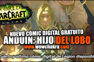 Comic digital de legion Anduin Hijo del Lobo