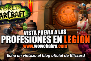 Vista previa profesiones en Legion