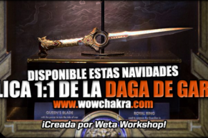 Réplica de la Daga de Garona Weta Workshop