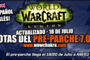 Notas del pre-parche de Legion 7.0.3