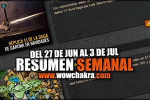 Resumen semanal wowchakra