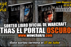 Sorteo libro oficial Warcraft: Tras el Portal Oscuro