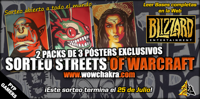 Sorteo Posters Streets of Warcraft ARTtitude