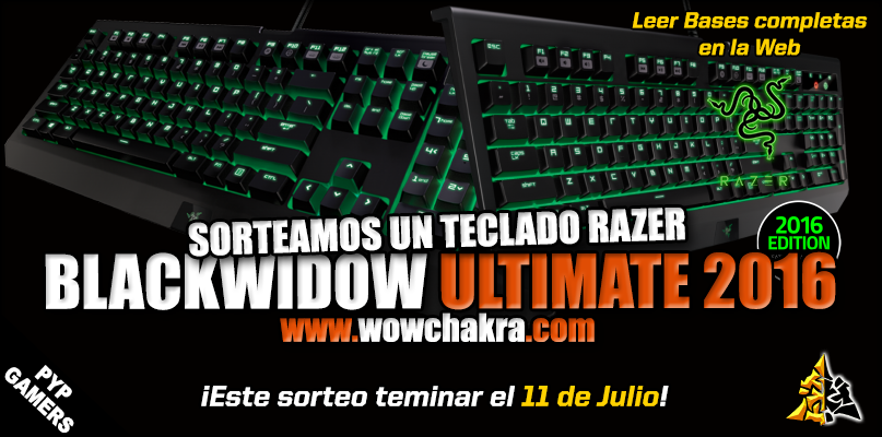 Sorteo Razer Blackwidow Ultimate 2016
