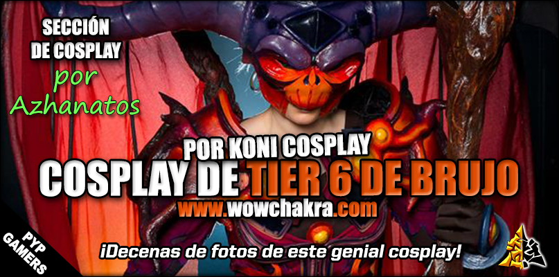 Cosplay de Tier 6 de Brujo por Koni Cosplay