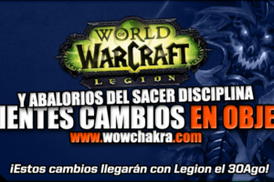 Cambios en Objetos y Abalorios Sacerdote Disciplina
