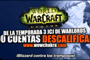 Descalificaciones PvP Temporada 3 Warlords