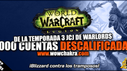 Descalificaciones PvP Temporada 3 Warlords