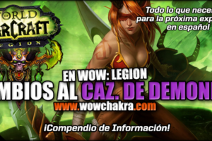 Legion cambios al Cazador de Demonios