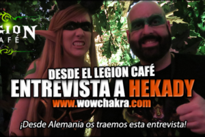 Entrevista a Hekady en Legion Cafe Alemania Gamescom
