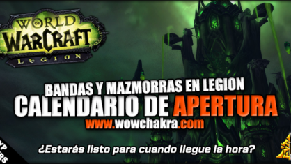 Calendario de Bandas en Legion