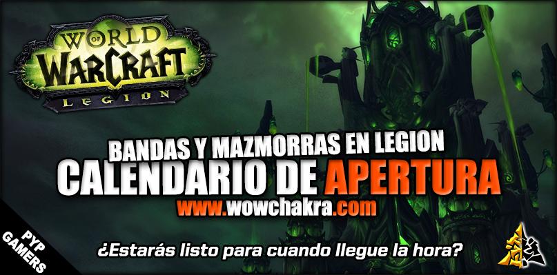 Calendario de Bandas en Legion