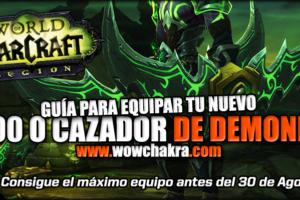 Equipar tu nivel 100 o Cazador de Demonios