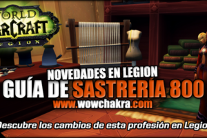 Guía de Sastrería 800 de Legion