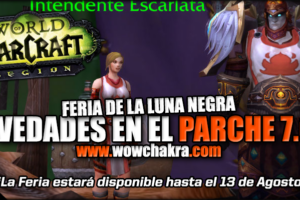 Novedades Feria de la Luna Negra parche 7.0.3