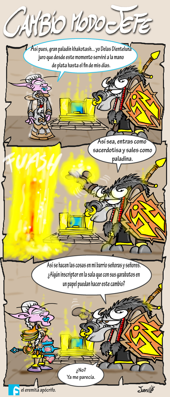 Eremita Apocrifo 115 Cambio modo jefe