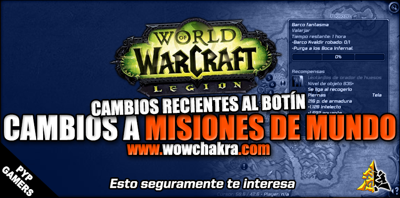 Cambios recientes a las misiones del mundo