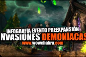 Descubre la infografía sobre las Invasiones demoníacas en el evento preexpansión de Legion