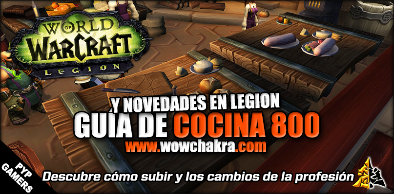 Guía de Cocina 800 de Legion