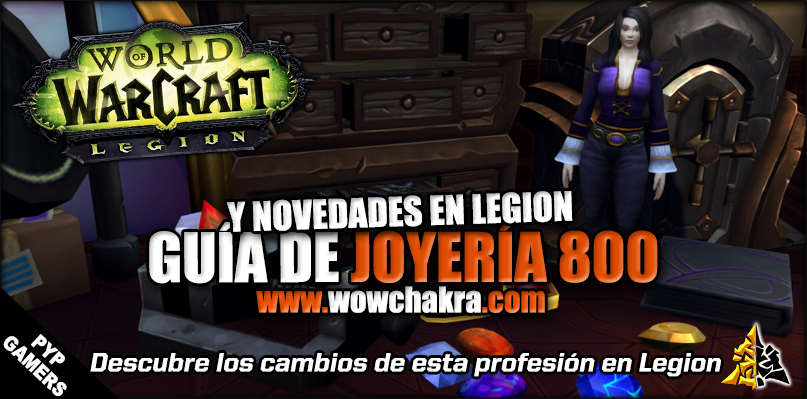 Guía de Joyería 800 de Legion