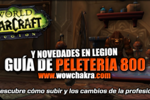 Guía de Peletería 800 de Legion