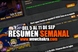 Resumen semanal wowchakra