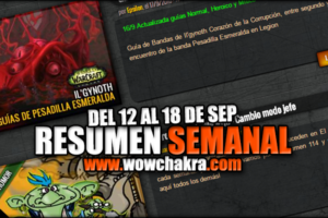 Resumen semanal wowchakra
