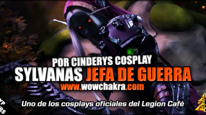 Sylvanas Jefa de Guerra Cinderys Cosplay