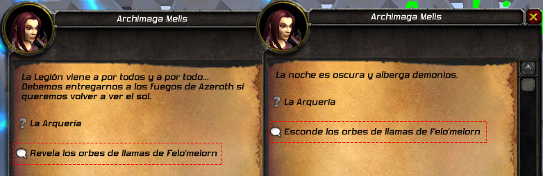 Esconder Orbes de Mago Fuego