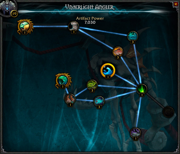 Nivel Artefacto Pesca Legion