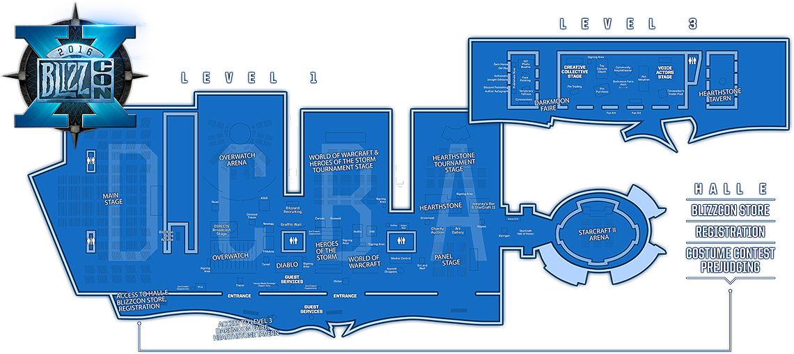 Blizzcon Map
