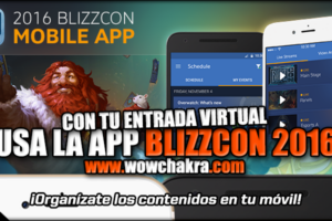 Aplicación Movil de BlizzCon 2016
