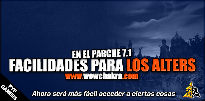 Facilidades para nuestros Alters en el 7.1