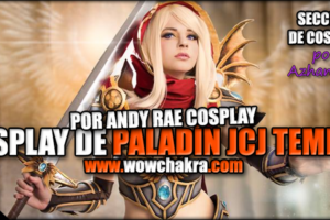 Cosplay de Paladín JcJ por Andy Rae