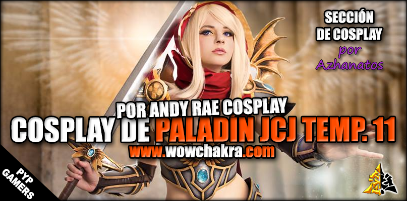 Cosplay de Paladín JcJ por Andy Rae