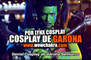 Cosplay de Garona Semiorco por Lynx Cosplay