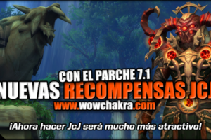 Nuevas Recompensas JcJ parche 7.1
