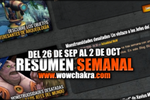 Resumen semanal wowchakra