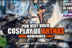 Cosplay de Arthas por Vert Vixen