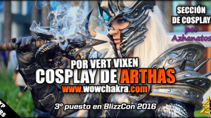 Cosplay de Arthas por Vert Vixen
