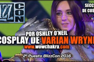 Cosplay de Rey Varian BlizzCon 2016