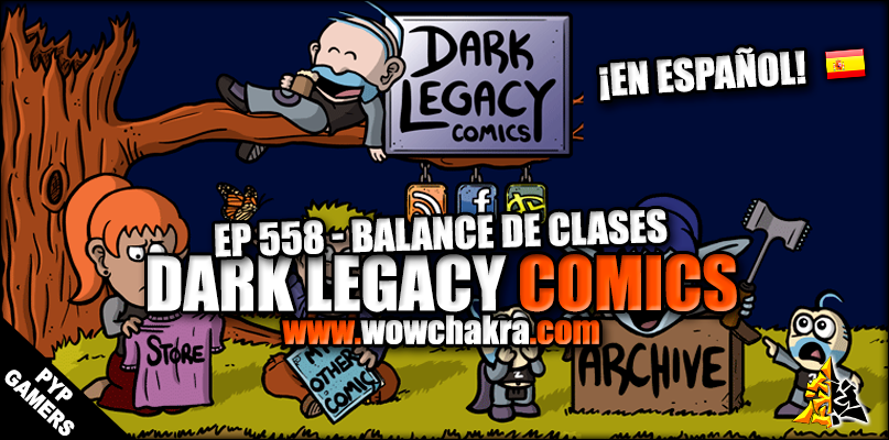 Dark Legacy Comics 558 Balance de Clases