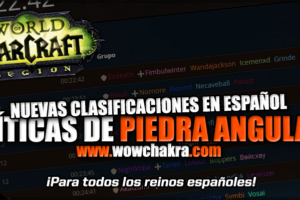 Clasificación Míticas de Piedra Angular