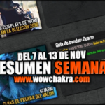 Resumen semanal wowchakra