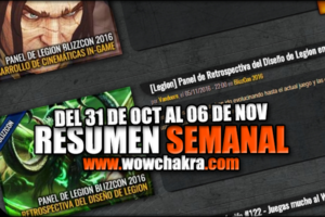 Resumen semanal wowchakra