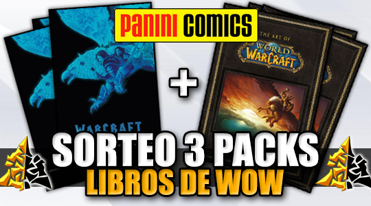 Sorteo 3 packs libros de Panini WoWChakra